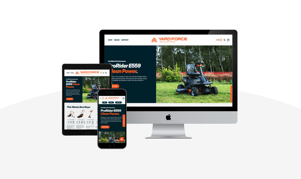 Une expérience numérique plus intelligente : Yard Force lance son nouveau site centré sur le client