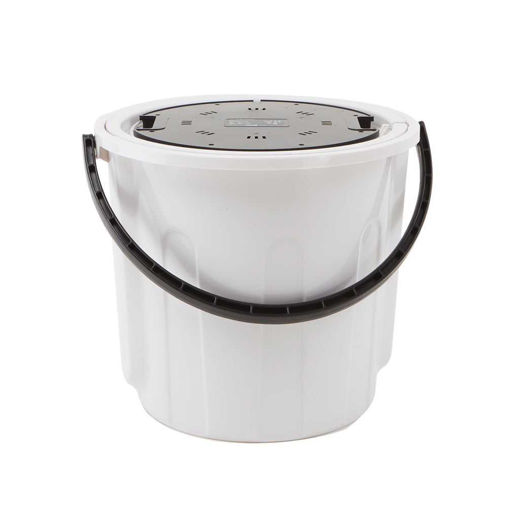 Ventilateur brumisateur Yard Force LF C36 : réservoir et poignée.