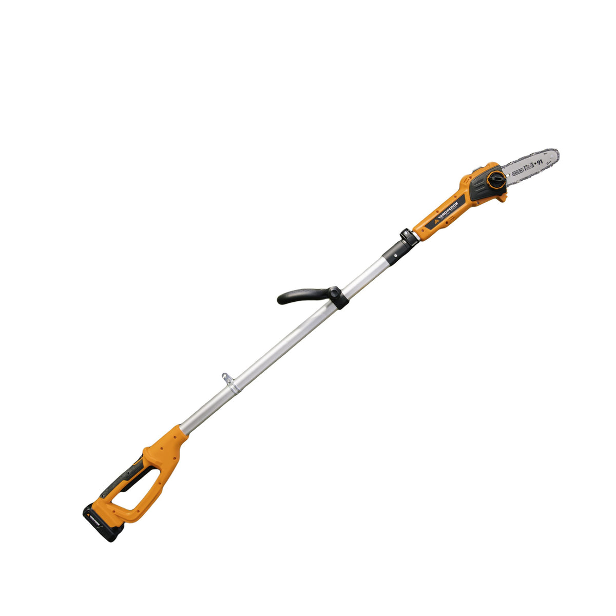 Élagueuse sur perche Yard Force LS C20 : vue complète sur perche.