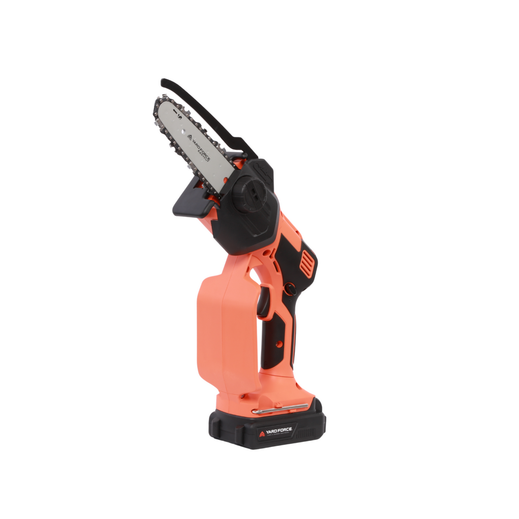 Mini-tronçonneuse Yard Force LS C13A : vue complète.