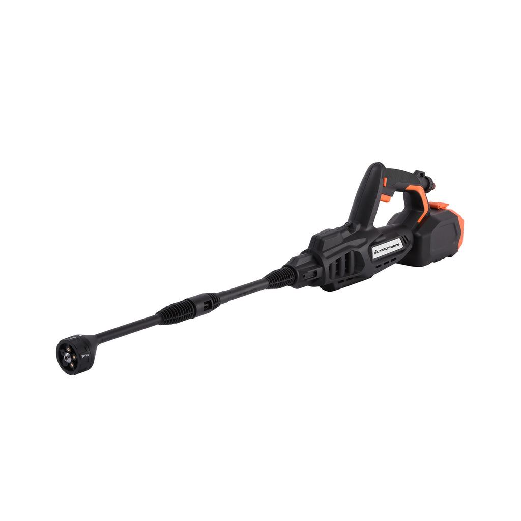 Nettoyeur sans fil Yard Force LW C04 Aquajet : nettoyeur et lance.