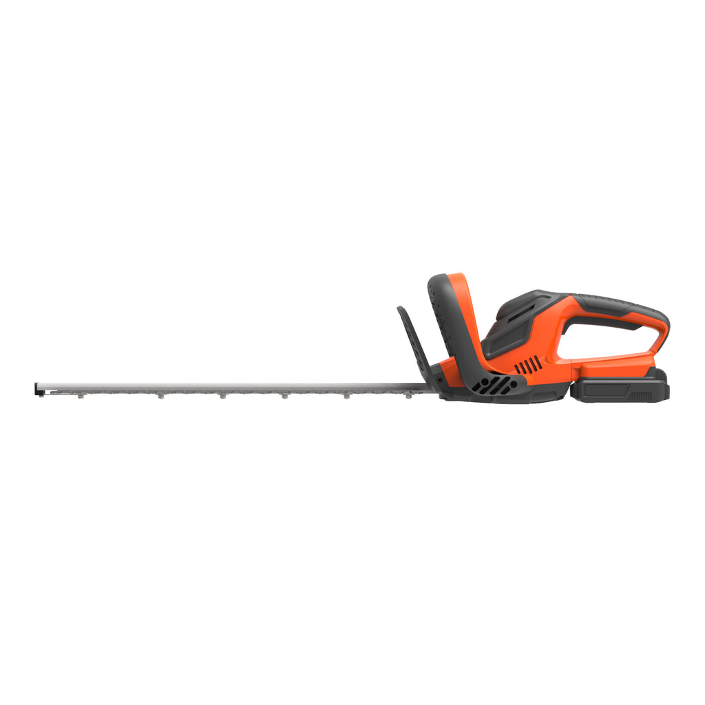 Taille-haies Yard Force LH C45 : vue latérale.