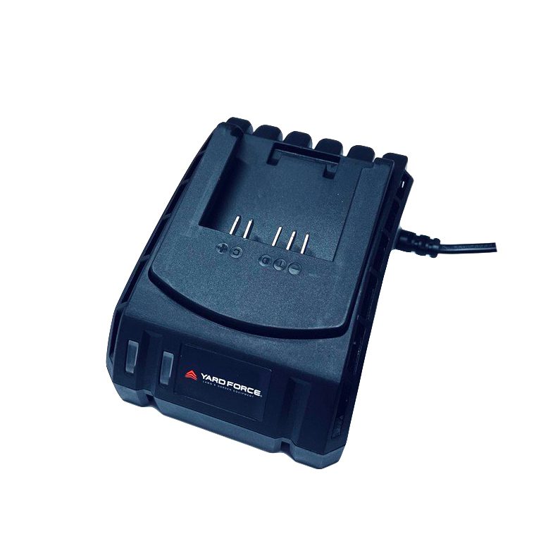 Chargeur Yard Force AL C24C : socle de charge avec câble.
