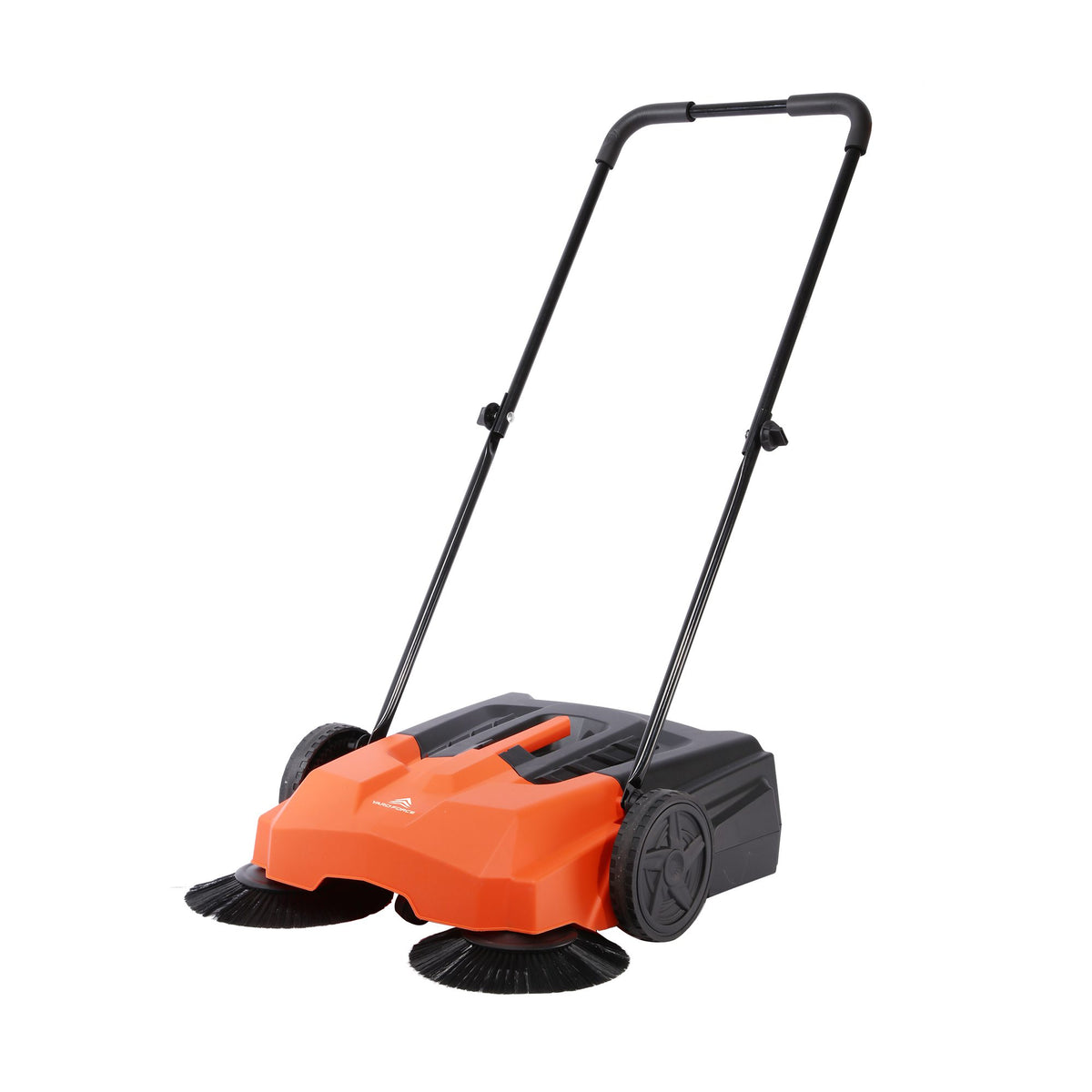 Balayeuse manuelle Yard Force HW FS68A : vue de la balayeuse avec ses deux brosses.