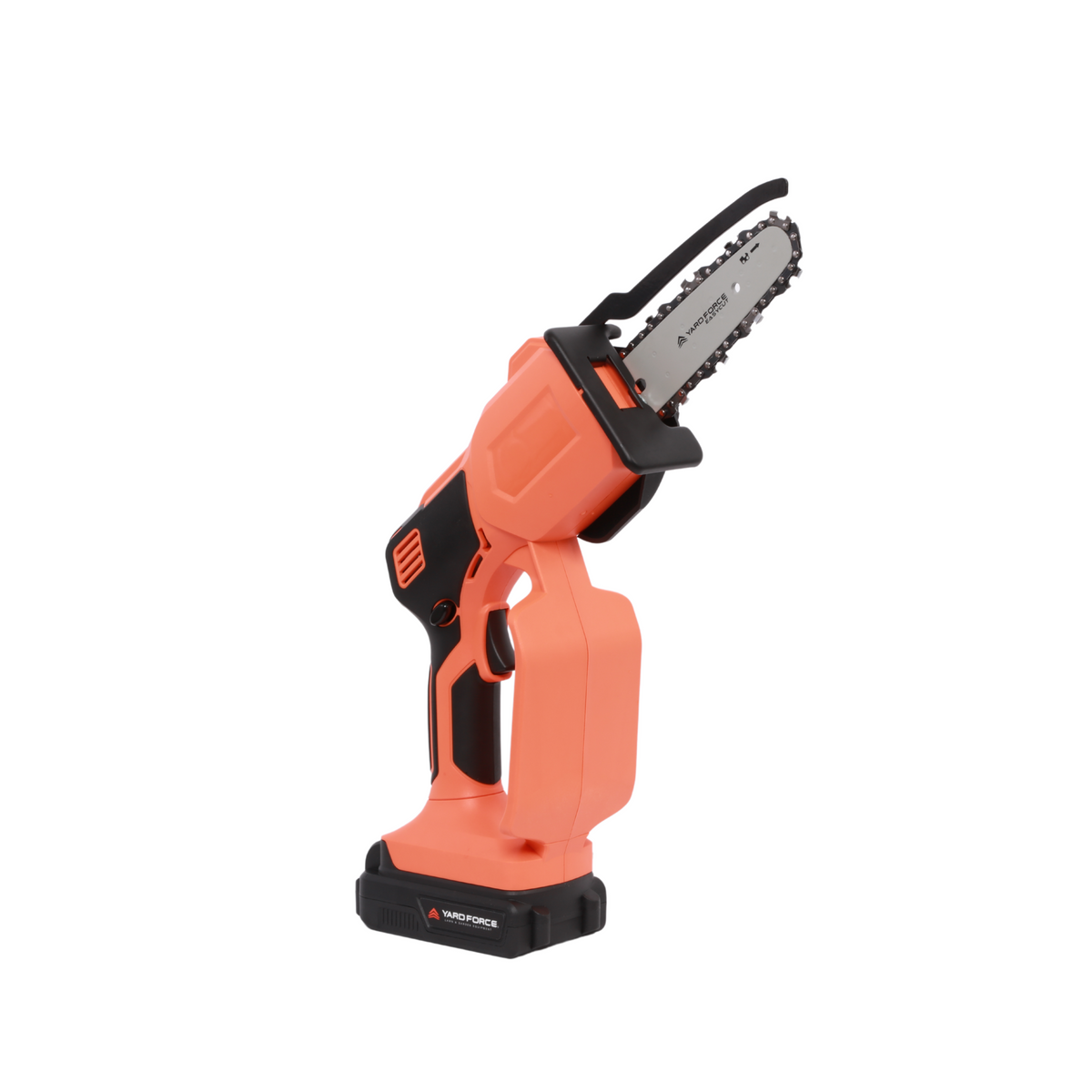 Mini-tronçonneuse Yard Force LS C13A : vue latérale.