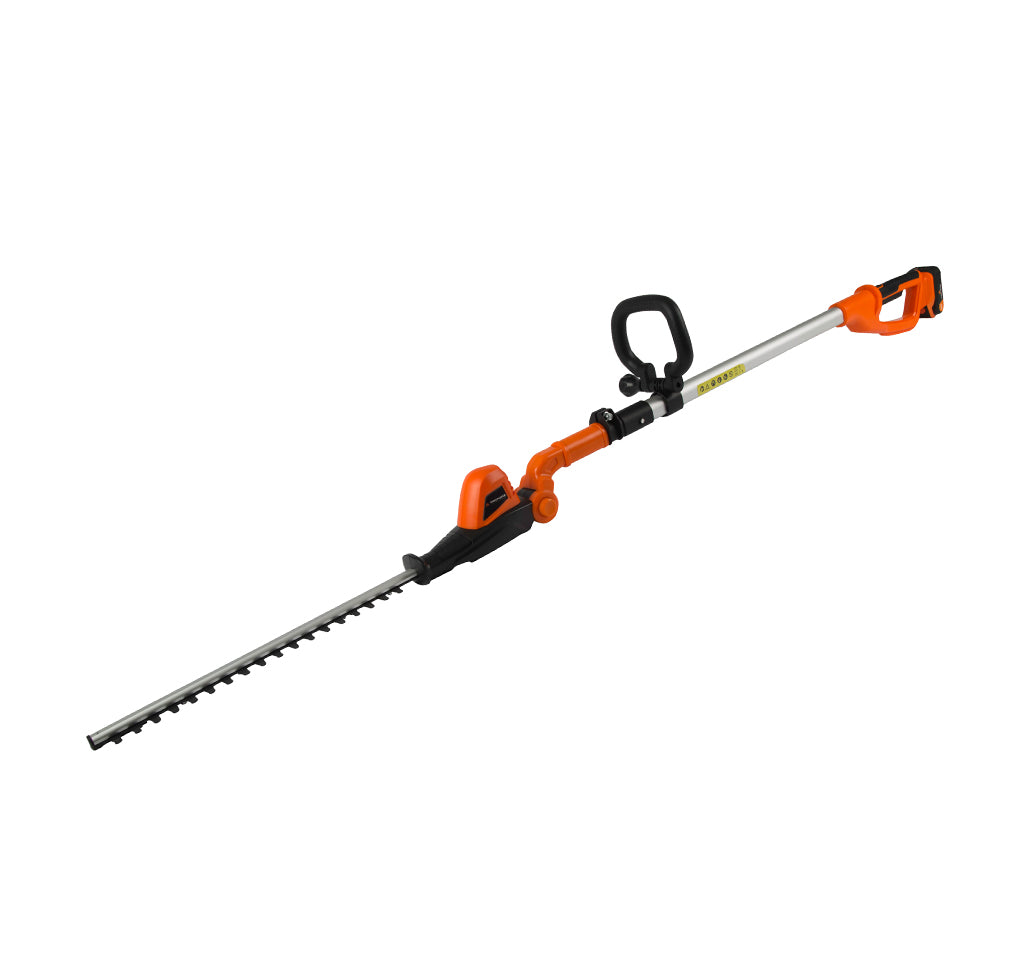 Taille-haies sur perche Yard Force LH C41A : vue complète sur perche.