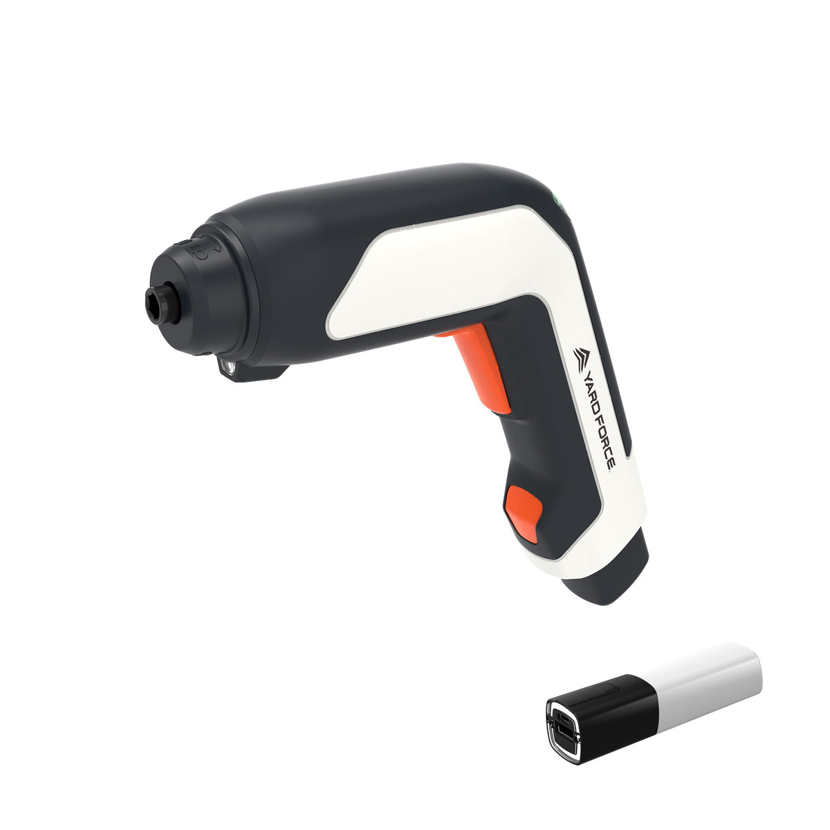 Tournevis sans fil Yard Force LX VSD1 : tournevis et accessoire présentés.