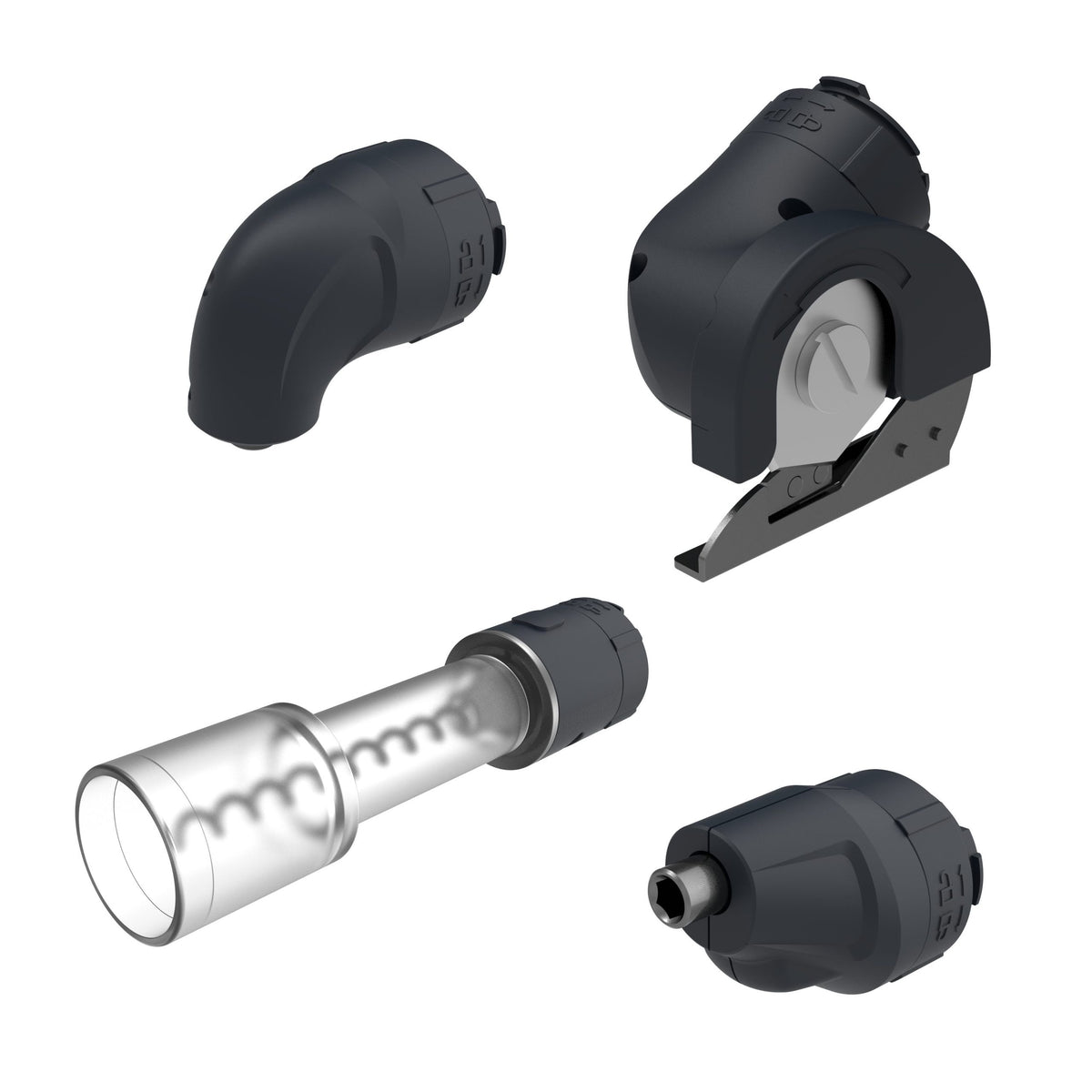 Tournevis sans fil Yard Force LX VSD1 : accessoires présentés séparément.