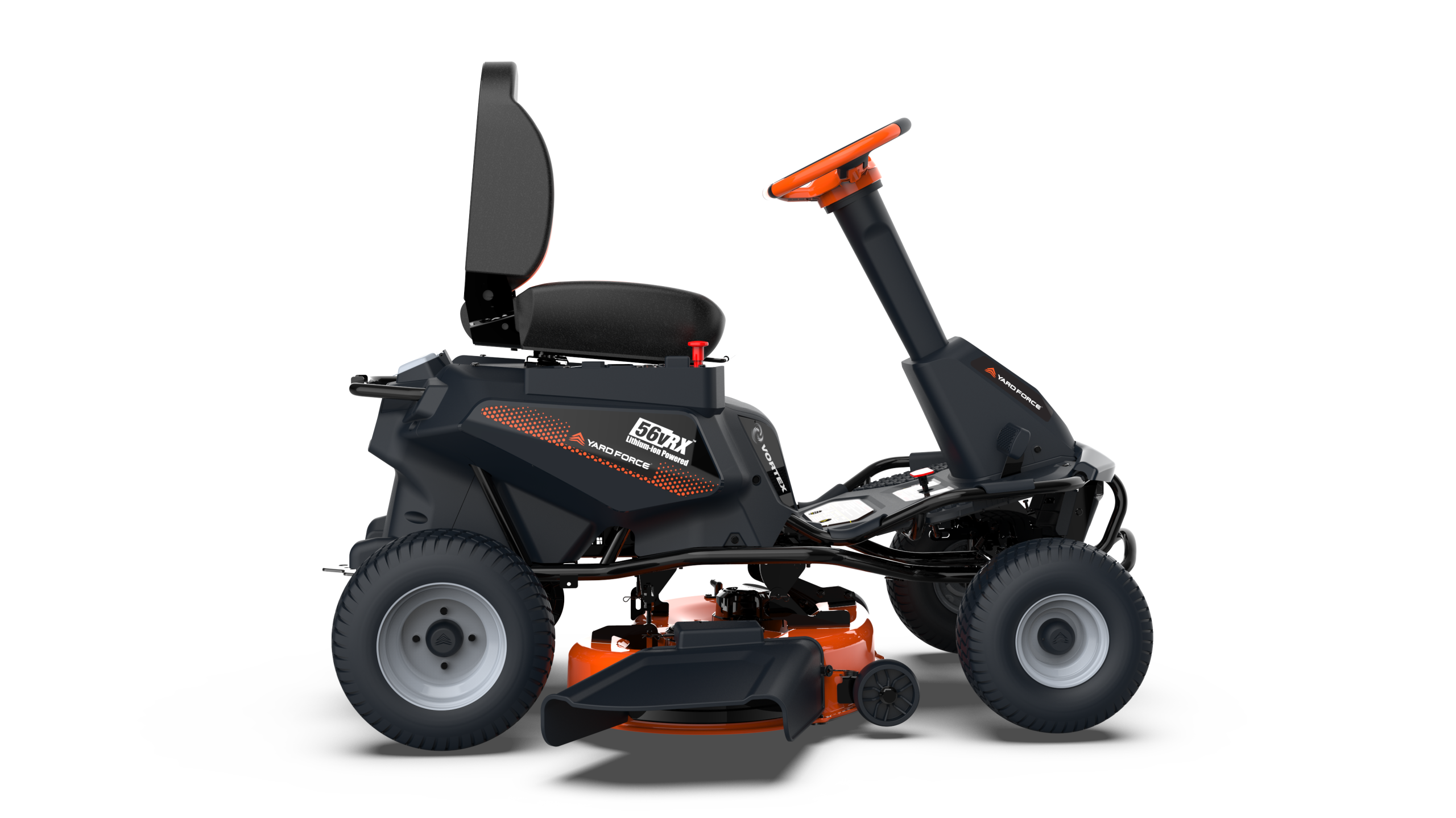 Yard Force ProRider E559 – Tracteur tondeuse autoporté à batterie 56V LFP | Plateau 96 cm double lame – Image 5